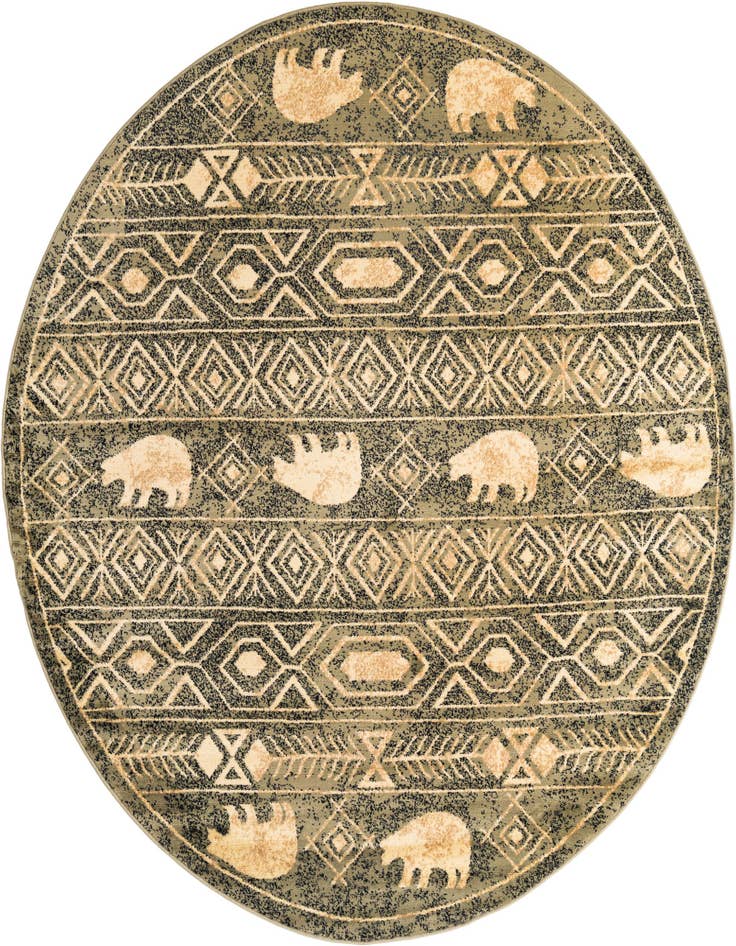 Detail image of 7' 10 x 7' 10 Pioneer Round Rug