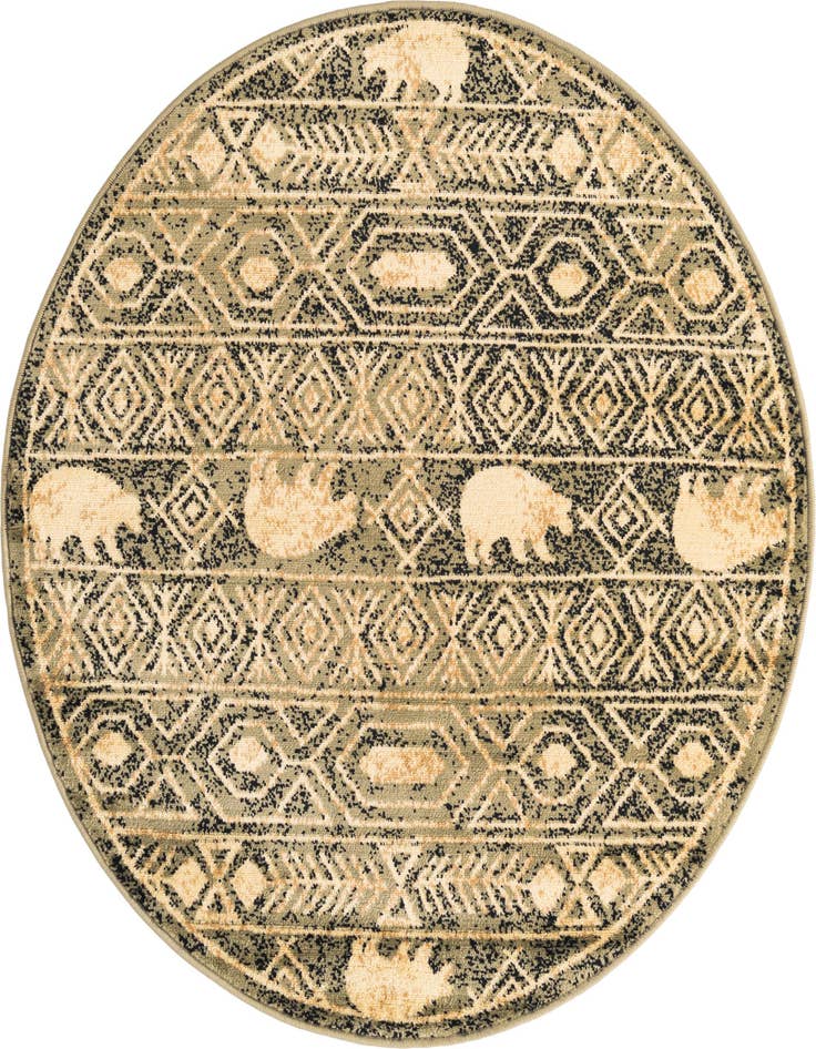 Detail image of 4' x 4' Pioneer Round Rug