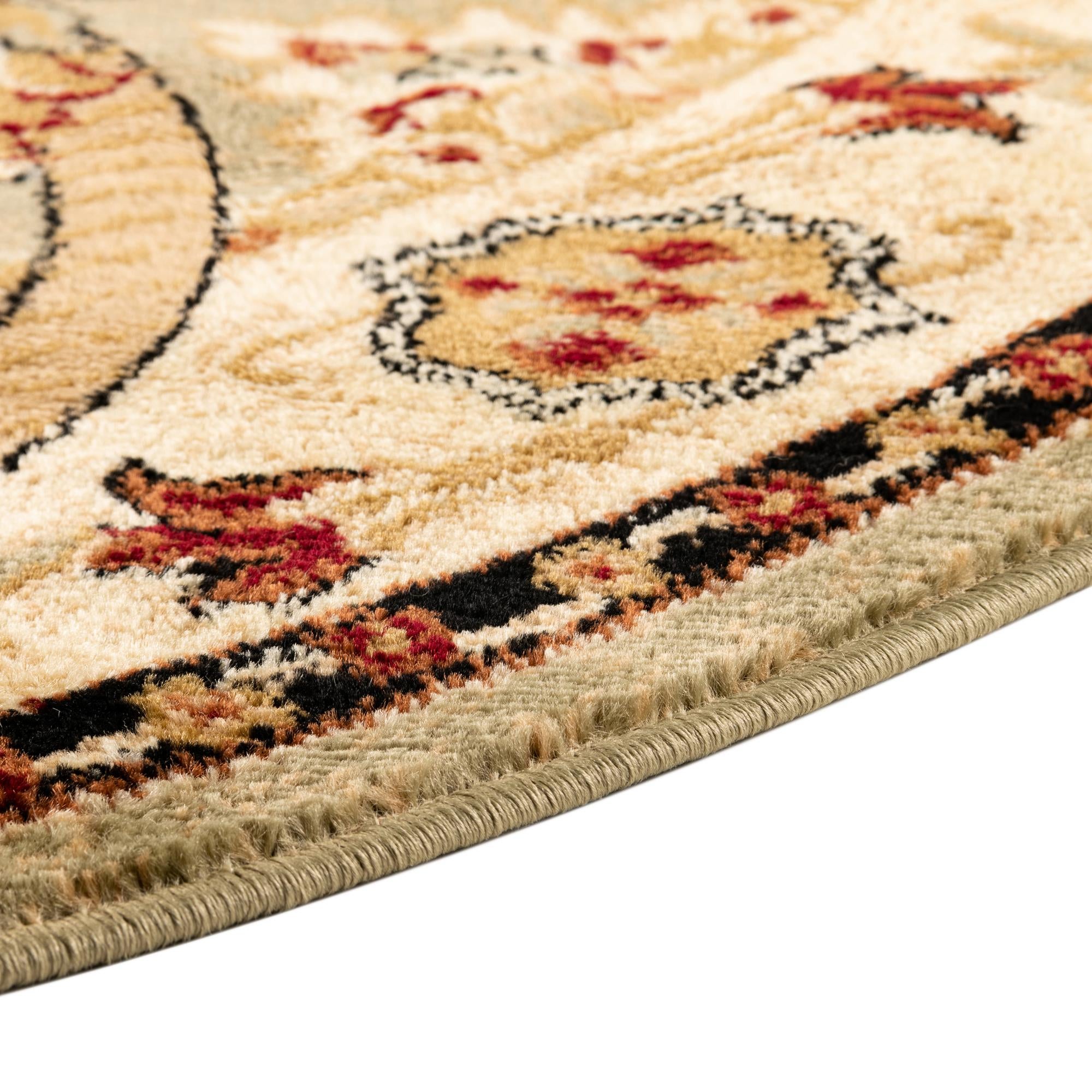 5' 3 x 5' 3 Pioneer Round Rug