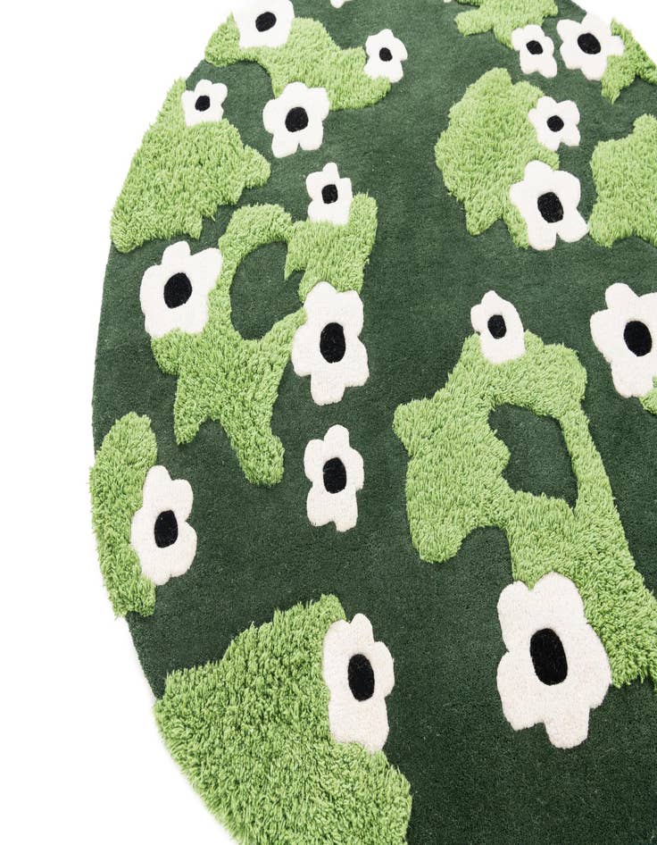 Detail image of 5' x 5' Playtime Kids Wool Round Rug