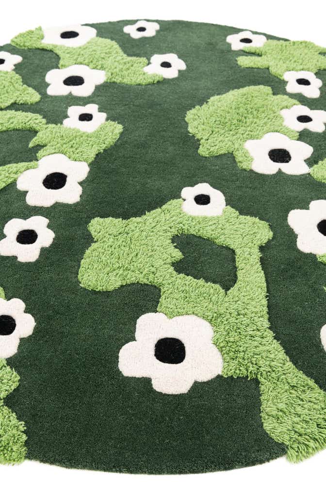 5' x 5' Playtime Kids Wool Round Rug
