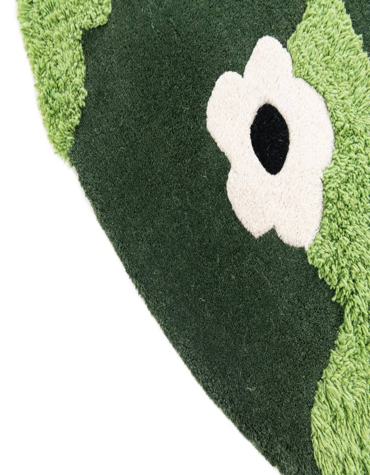Detail image of 5' x 5' Playtime Kids Wool Round Rug