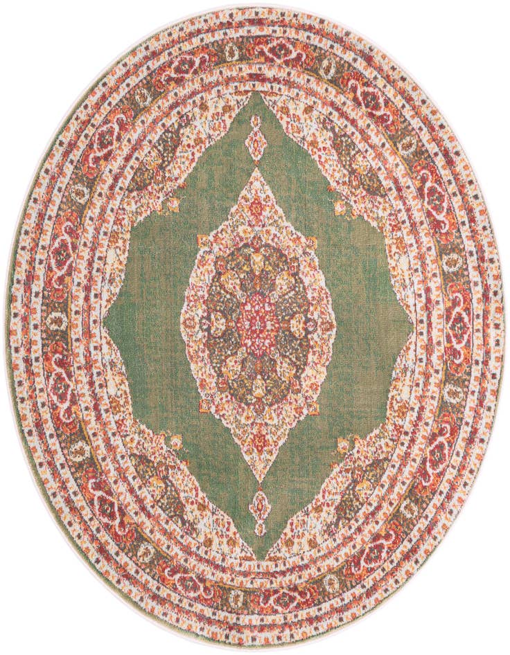 Detail image of 5' 5 x 5' 5 Santiago Round Rug