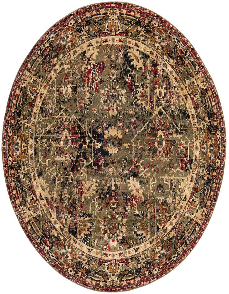 Detail image of 7' x 7' Saturn Round Rug