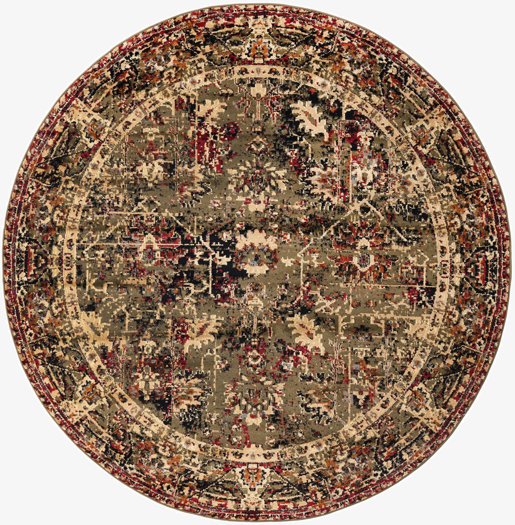 Primary image 7' 10 x 7' 10 Saturn Round Rug