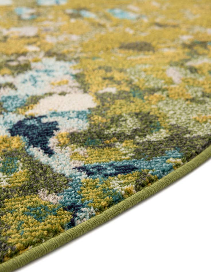 Detail image of 8' x 8' Washable Sevilla Round Rug