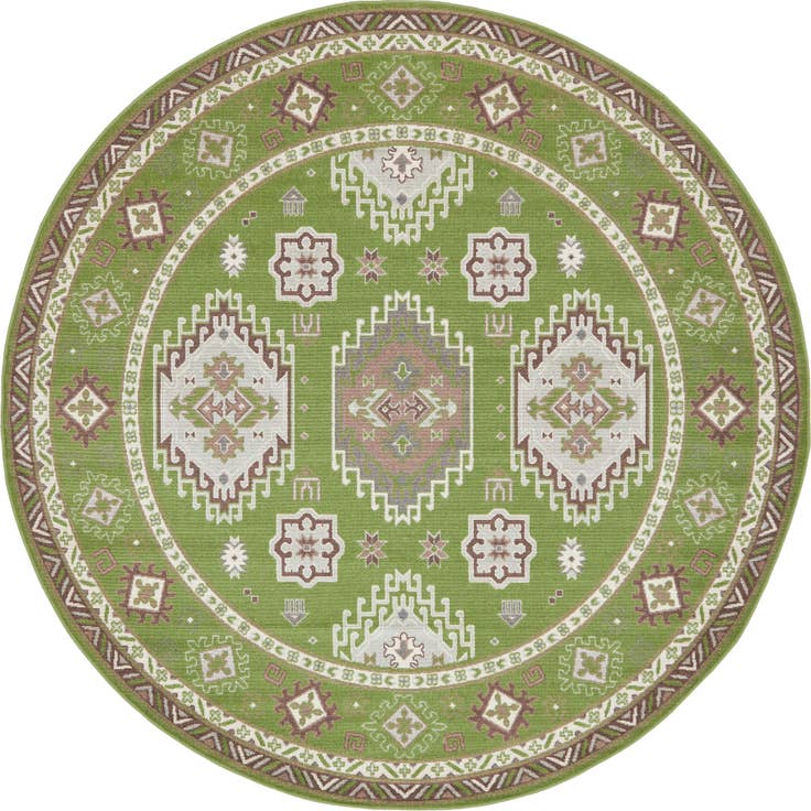 Detail image of 8' x 8' SoHo Round Rug