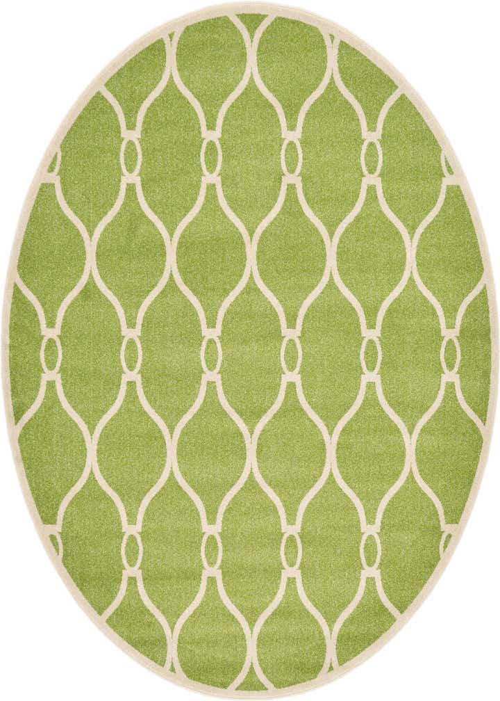 8' x 8' Trellis Round Rug