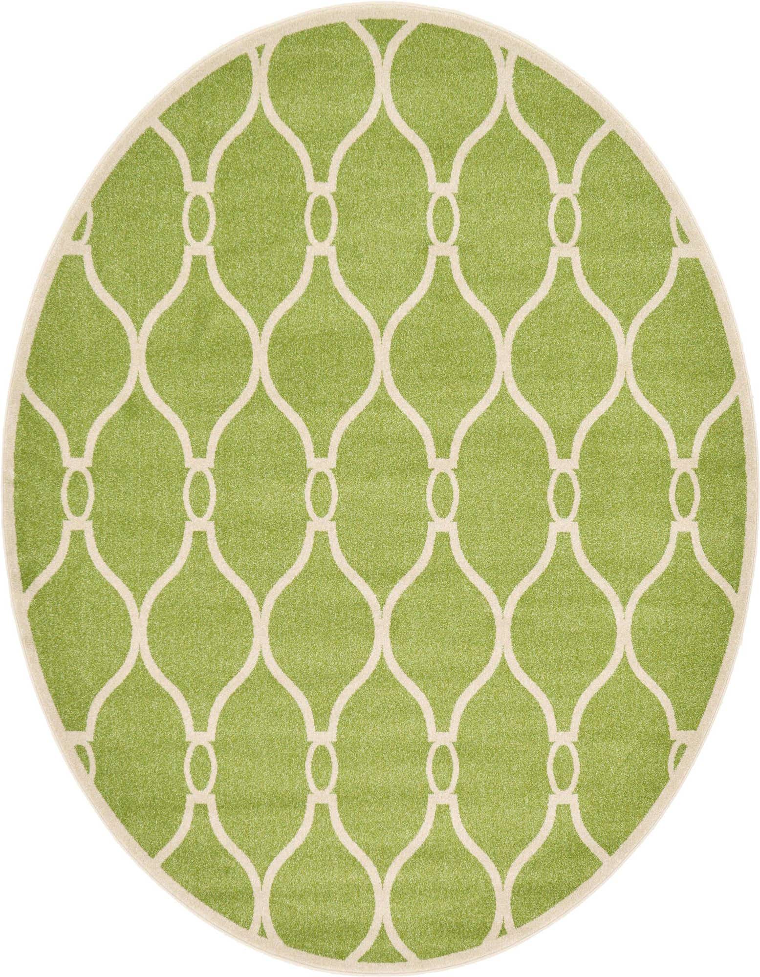 8' x 8' Trellis Round Rug