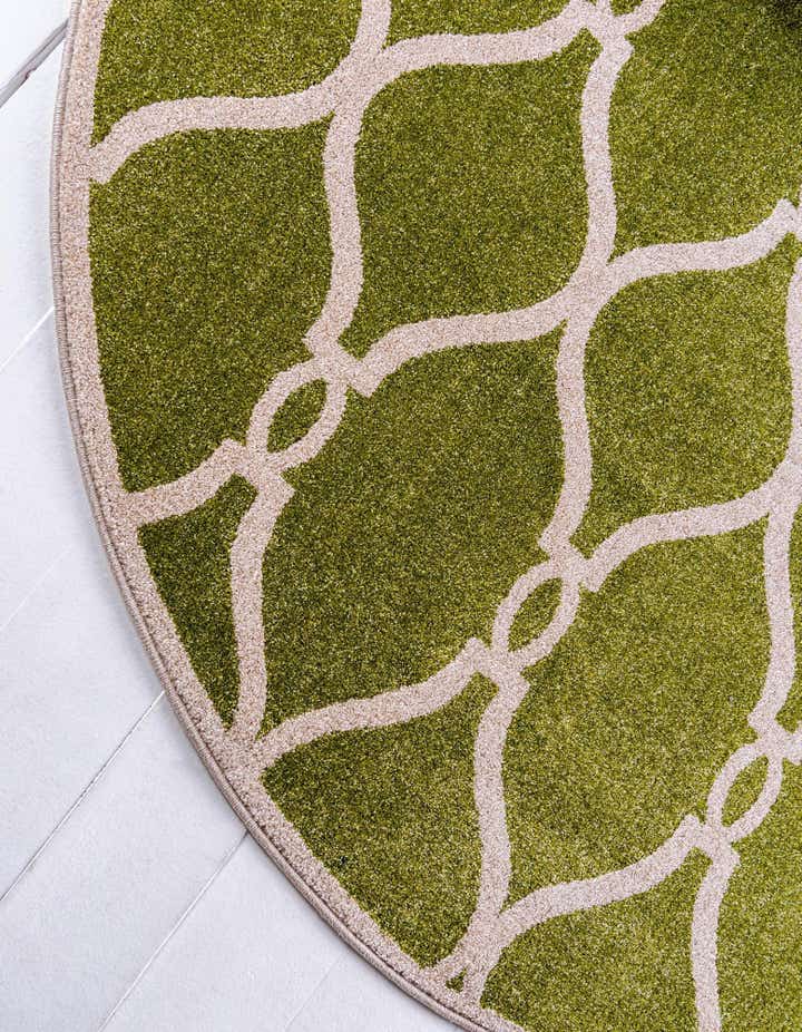 8' x 8' Trellis Round Rug