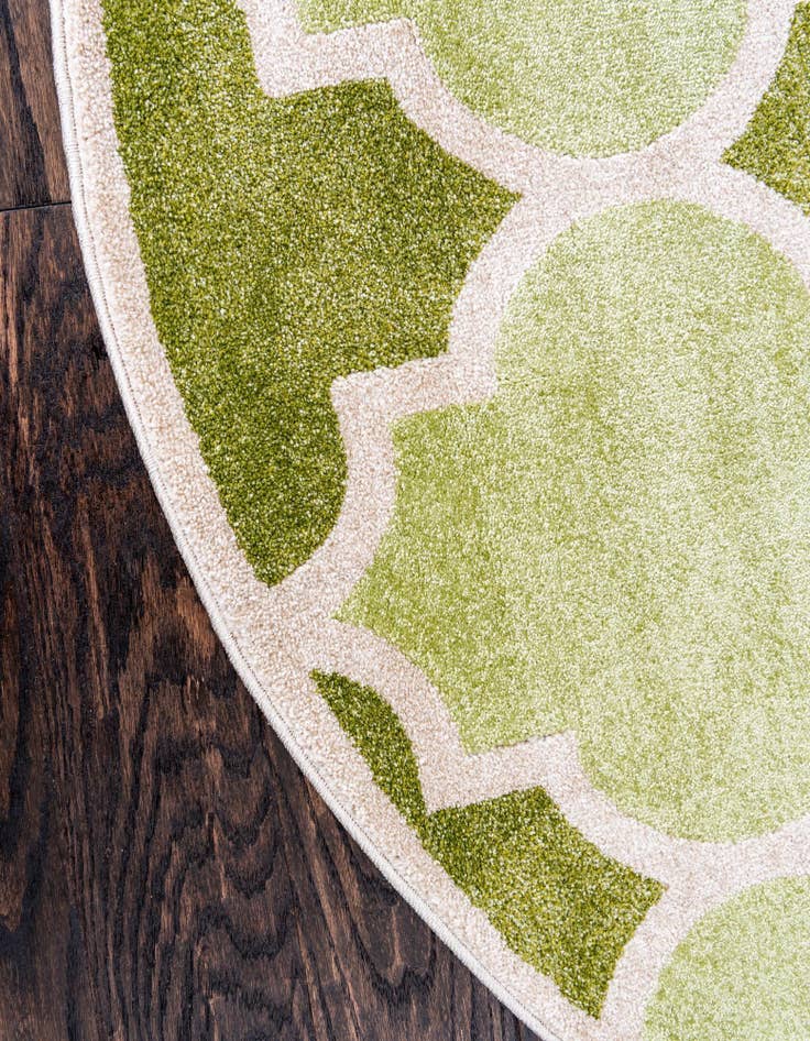 Detail image of 6' x 6' Trellis Round Rug