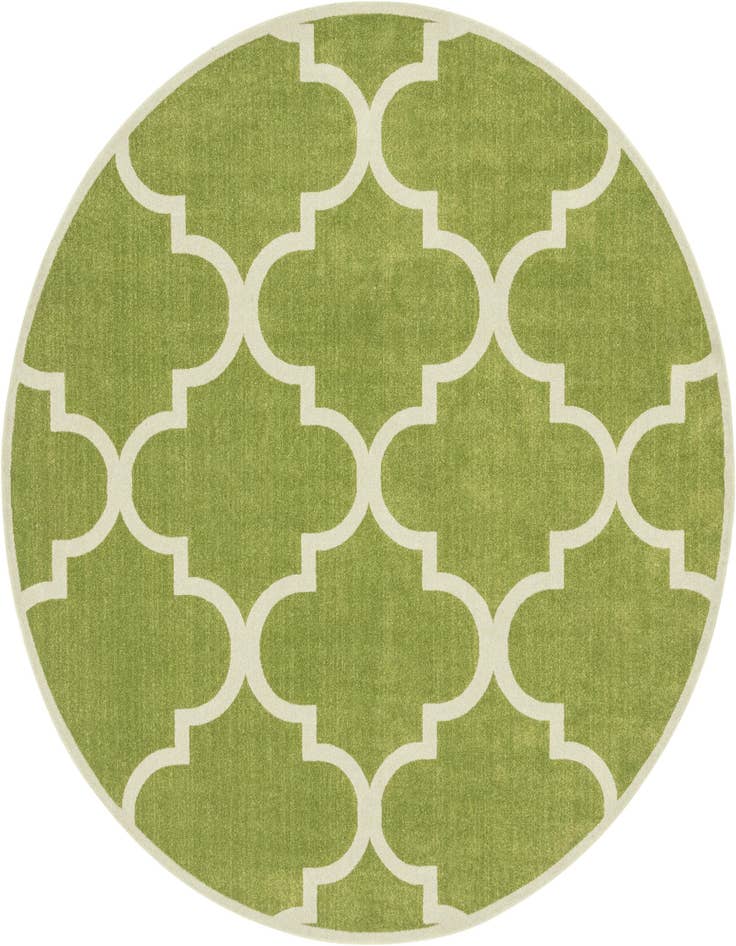 Detail image of 10' x 10' Trellis Round Rug