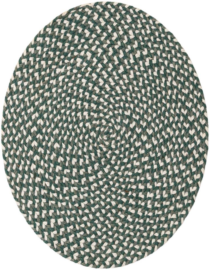 Detail image of 2' x 2'  Hand Tweed Braided Jute Round Rug