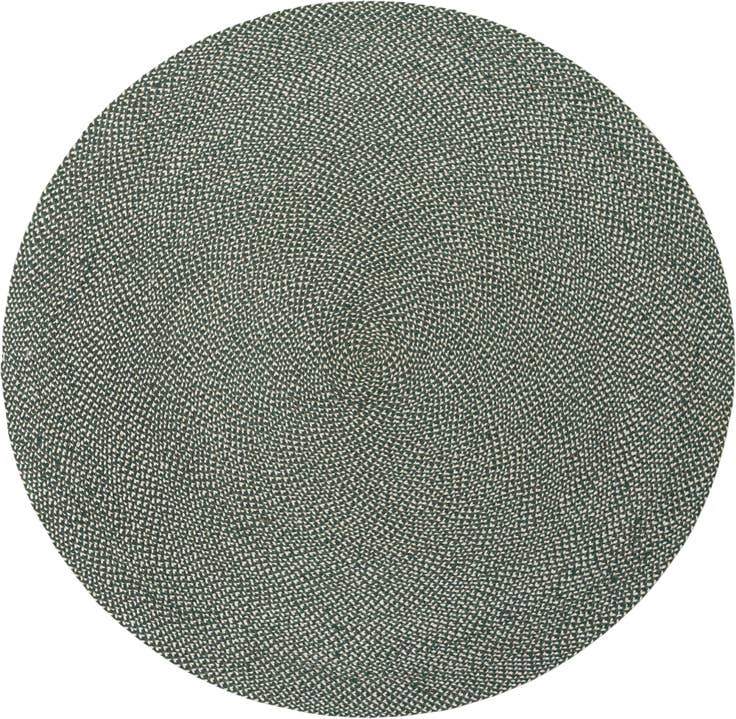 Detail image of 7' 10 x 7' 10 Handmade Tweed Braided Jute Round Rug