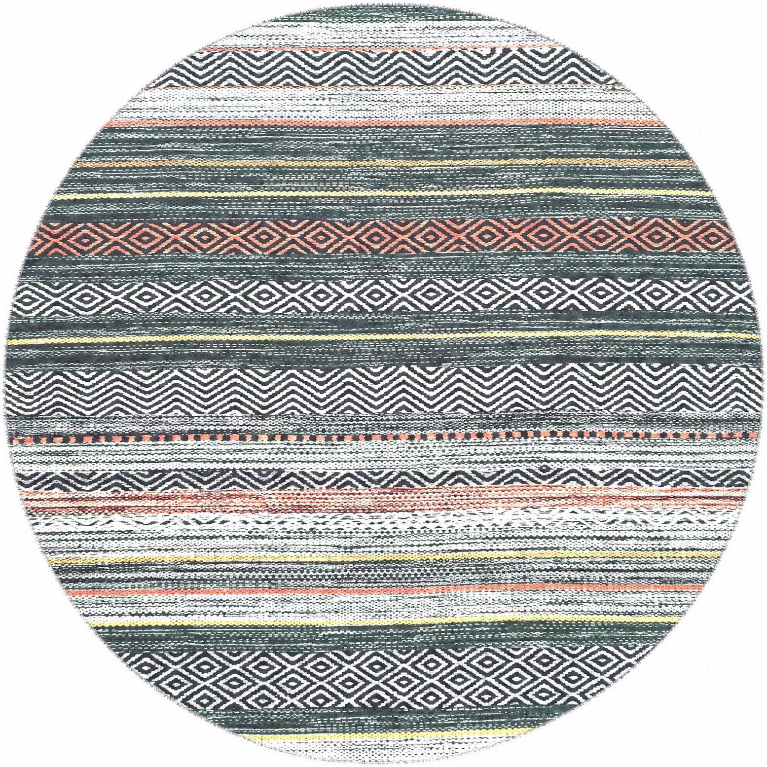 9' 10 x 9' 10 Yara Round Rug