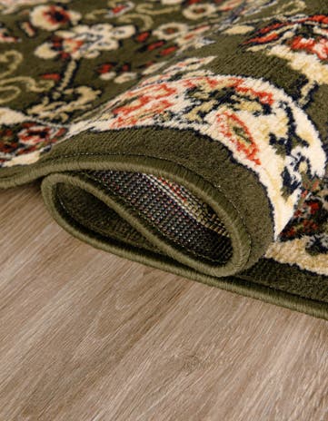 Green Yasmin Round Rug