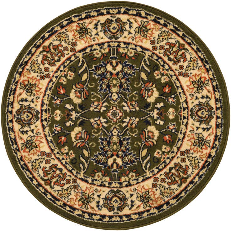 Detail image of 3' x 3' Yasmin Round Rug