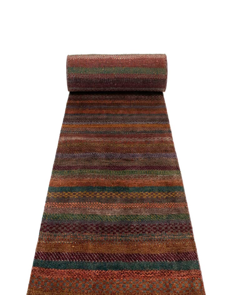 Detail image of 2' 5 x 9' 10 Aatish Wool Runner Rug