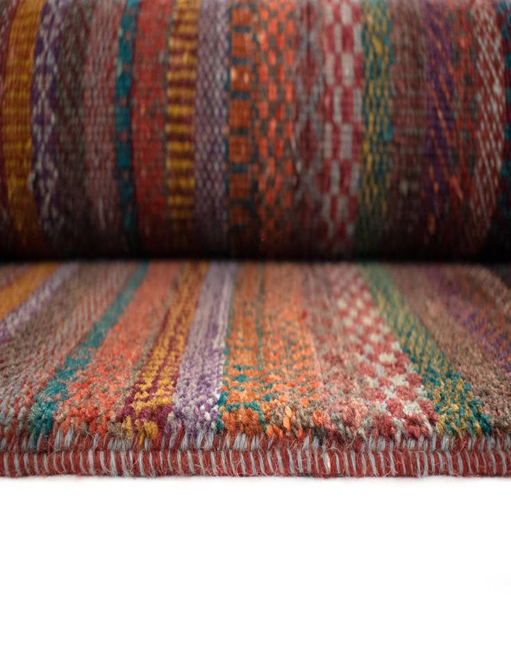 Detail image of 2' 5 x 9' 10 Aatish Wool Runner Rug
