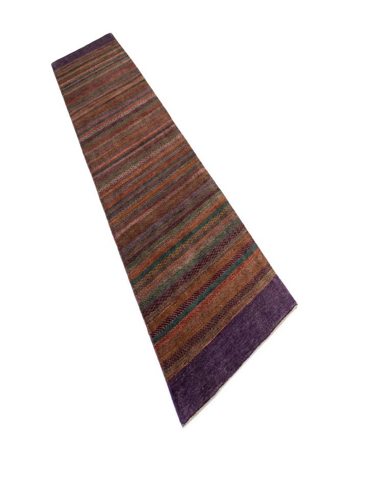 Detail image of 2' 5 x 9' 10 Aatish Wool Runner Rug