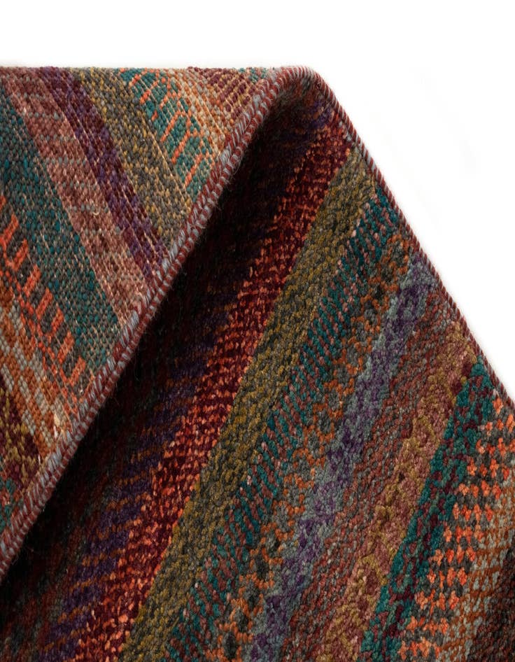 Detail image of 2' 5 x 9' 10 Aatish Wool Runner Rug