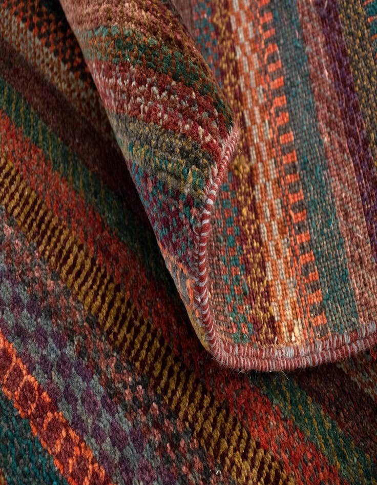 Detail image of 2' 5 x 9' 10 Aatish Wool Runner Rug