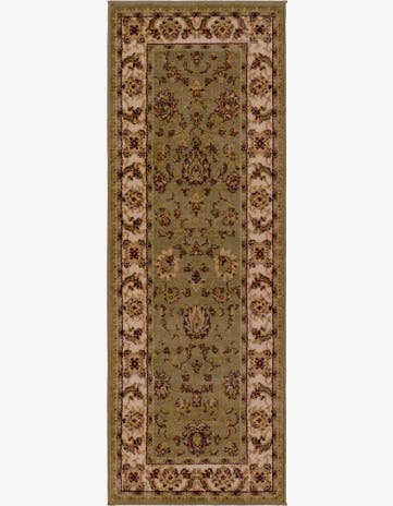Green Aditi Runner Rug