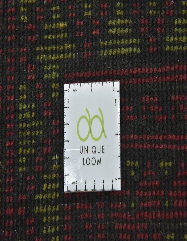 Detail image of 3' 3 x 6' 3 Hand Knotted Afghan Akhche Wool Runner Rug