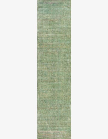 Green Alexis Runner Rug