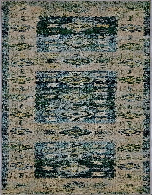 Detail image of 2' x 6' 9 Washable Alta Runner Rug