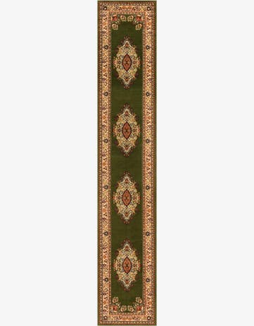 Green Amaya Runner Rug