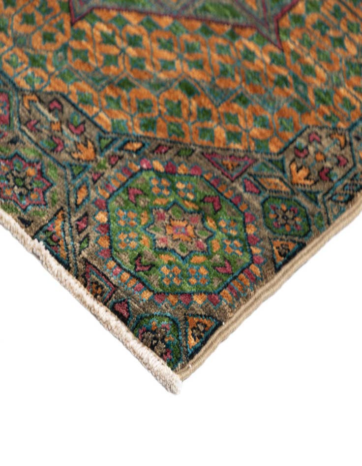 Detail image of 2' 7 x 9' 10 Amina Wool Runner Rug