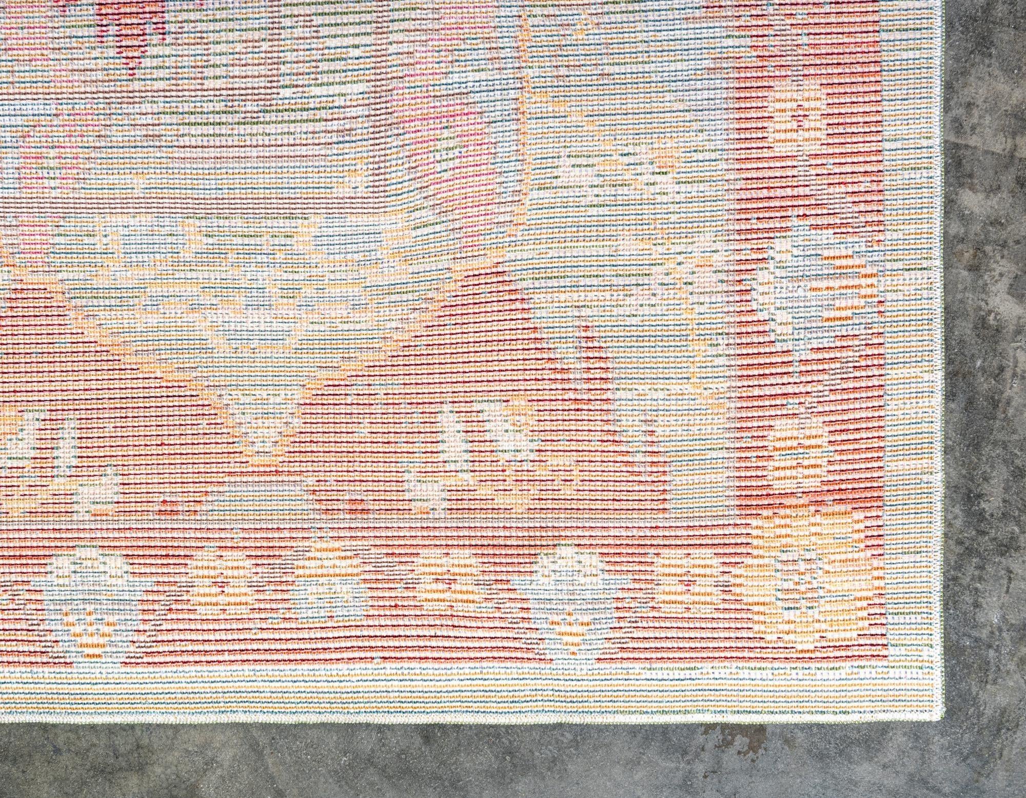 2' 7 x 9' 10 Aqua Runner Rug