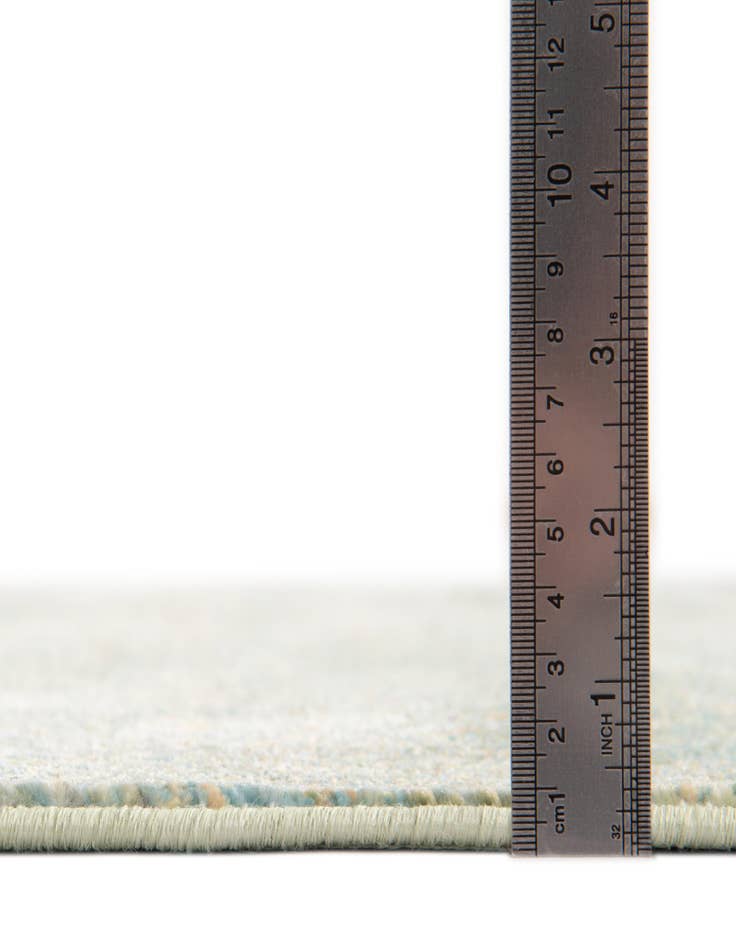 Detail image of 4' x 16' 7 Aqua Runner Rug