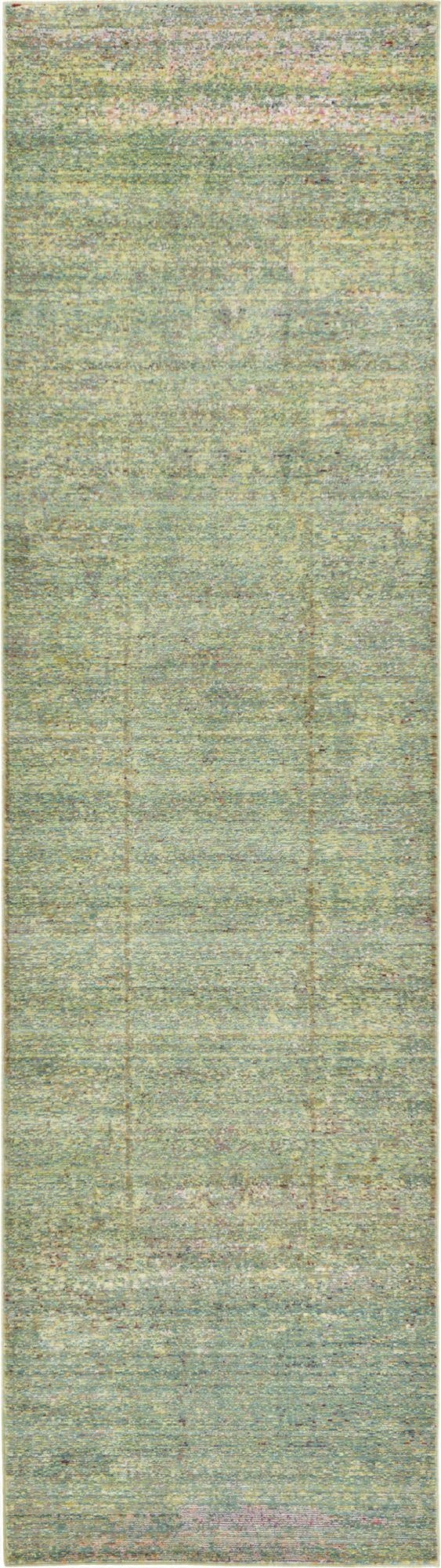 2' 7 x 9' 10 Aqua Runner Rug