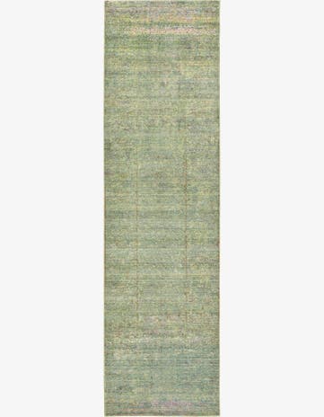 2' 7 x 9' 10 Aqua Runner Rug