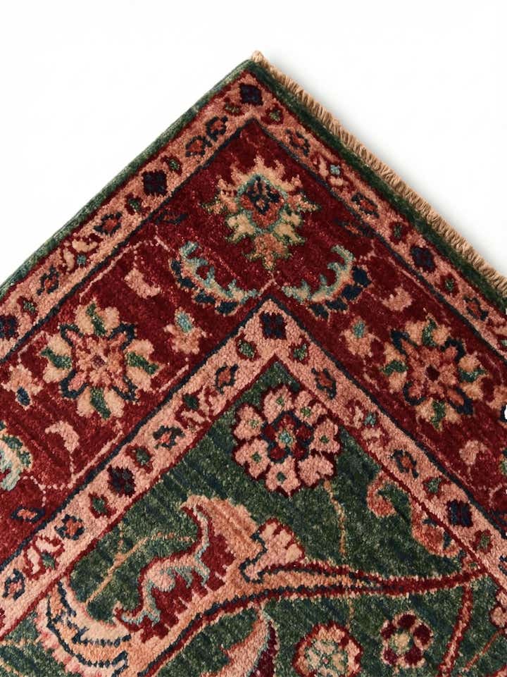 2' 9 x 9' 10 Hand Knotted Ariana Ziegler Runner Rug