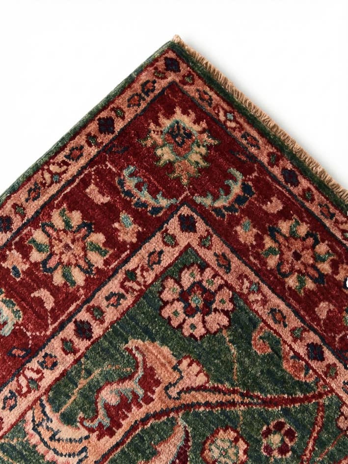 Detail image of 2' 9 x 9' 10 Hand Knotted Ariana Ziegler Runner Rug