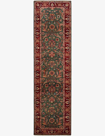2' 9 x 9' 10 Hand Knotted Ariana Ziegler Runner Rug