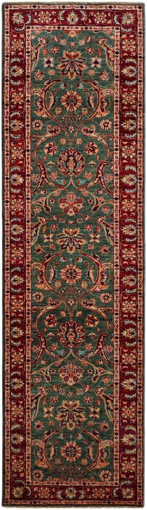 2' 9 x 9' 10 Hand Knotted Ariana Ziegler Runner Rug