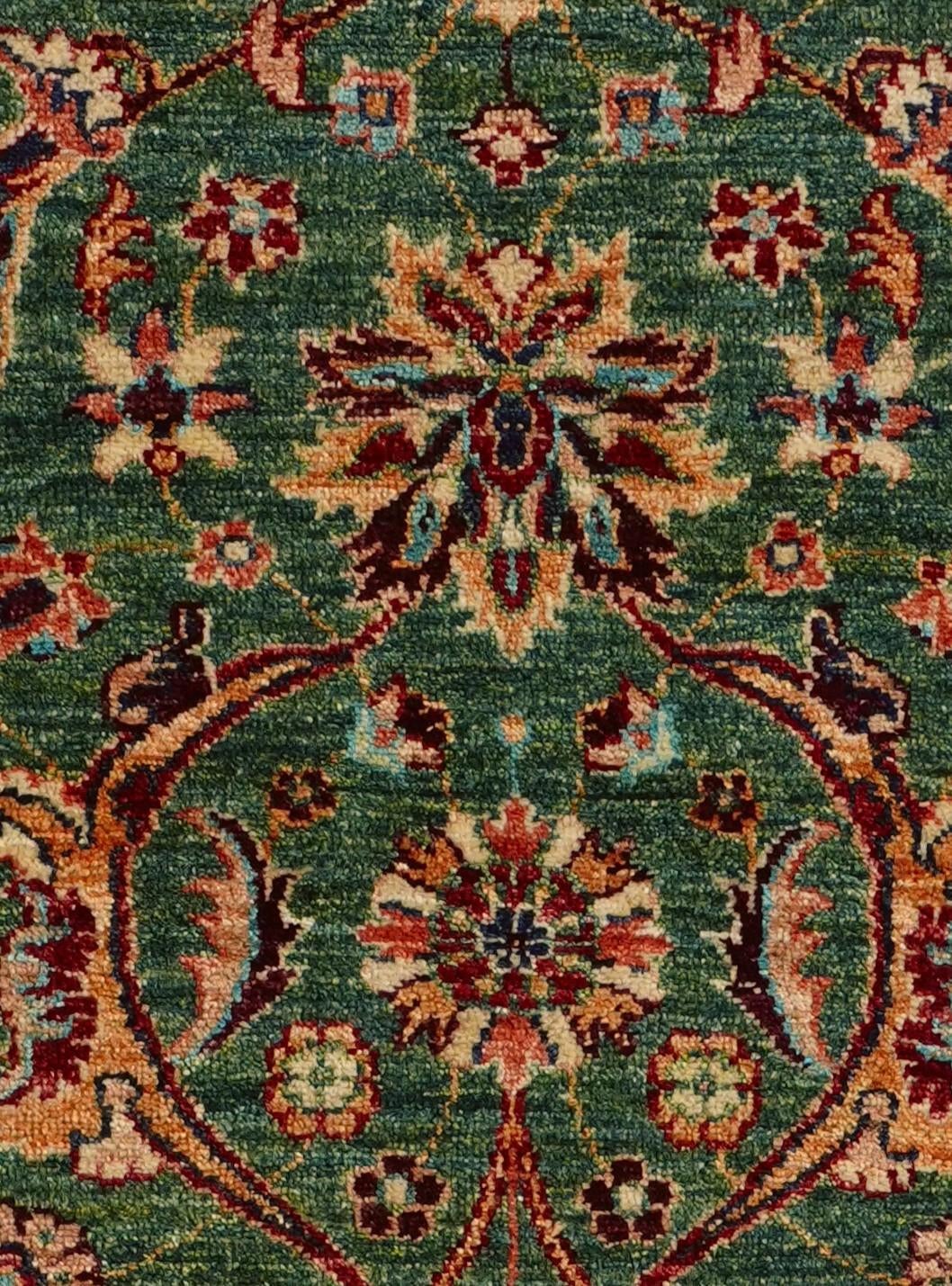 2' 9 x 9' 10 Hand Knotted Ariana Ziegler Runner Rug