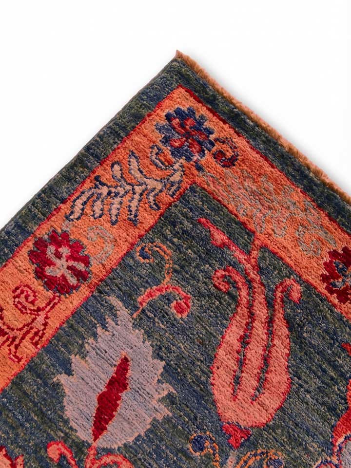 2' 8 x 9' 10 Hand Knotted Ariana Ziegler Runner Rug