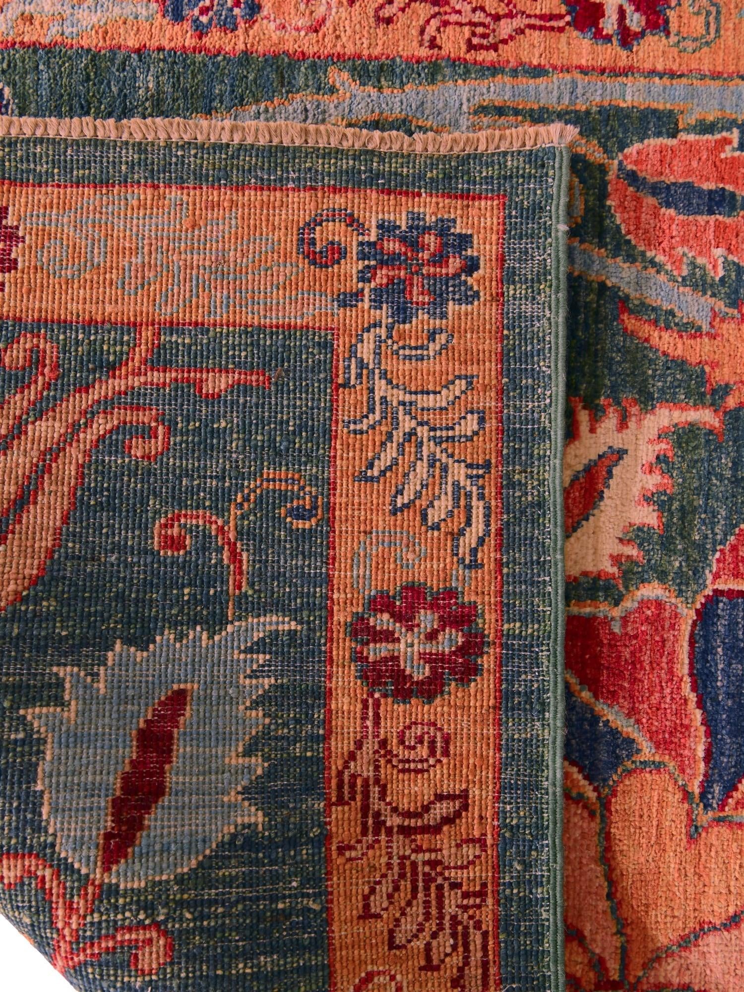 2' 8 x 9' 10 Hand Knotted Ariana Ziegler Runner Rug