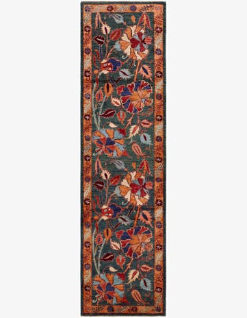 2' 8 x 9' 10 Hand Knotted Ariana Ziegler Runner Rug