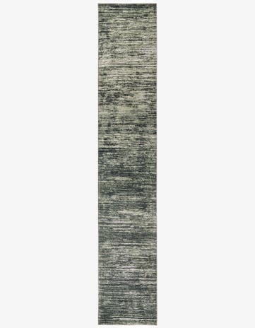 Green Asha Runner Rug