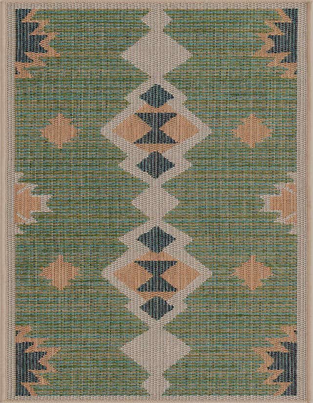 2' x 6' Easy-Clean Baja Indoor / Outdoor Runner Rug