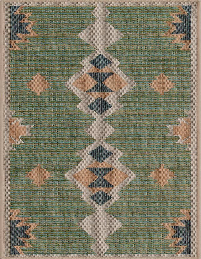Detail image of 2' x 6' Easy-Clean Baja Indoor / Outdoor Runner Rug
