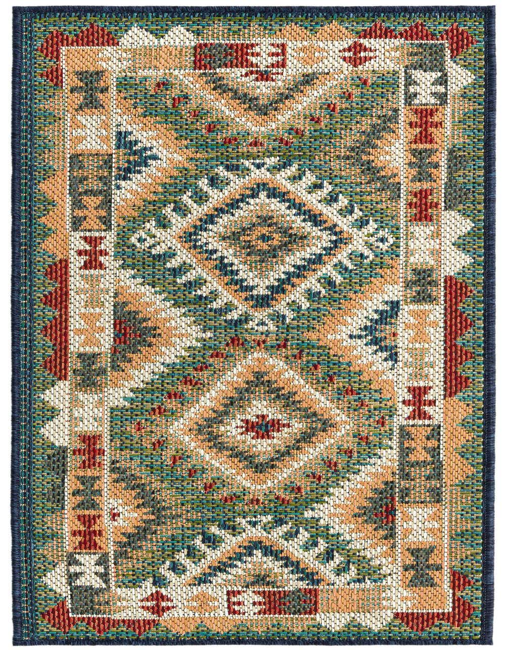 2' x 4' Easy-Clean Baja Indoor / Outdoor Runner Rug