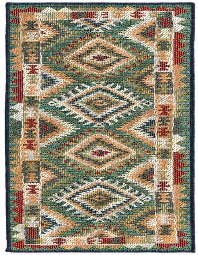 2' x 6' Easy-Clean Baja Indoor / Outdoor Runner Rug