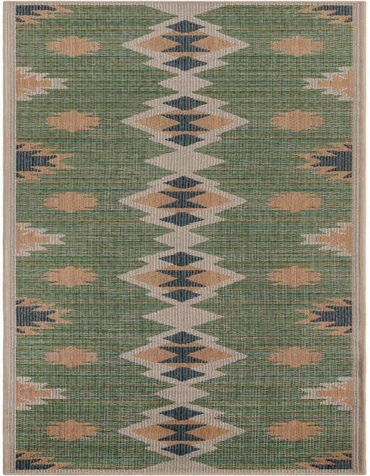 2' 7 x 10' Easy-Clean Baja Indoor / Outdoor Runner Rug